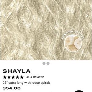 INH HAIR SHAYLA 26” ponytail banana